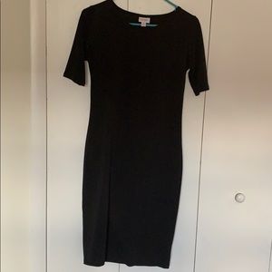 Solid Black Julia Dress